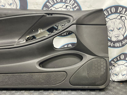 2003-04 Ford Mustang SVT Cobra OEM Dark Charcoal Door Panels Pair 318