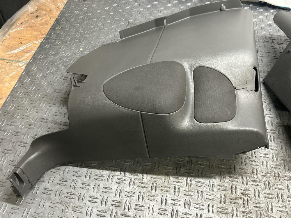 2003-04 Ford Mustang SVT Cobra Rear Quarter Plastics Dark Charcoal 318