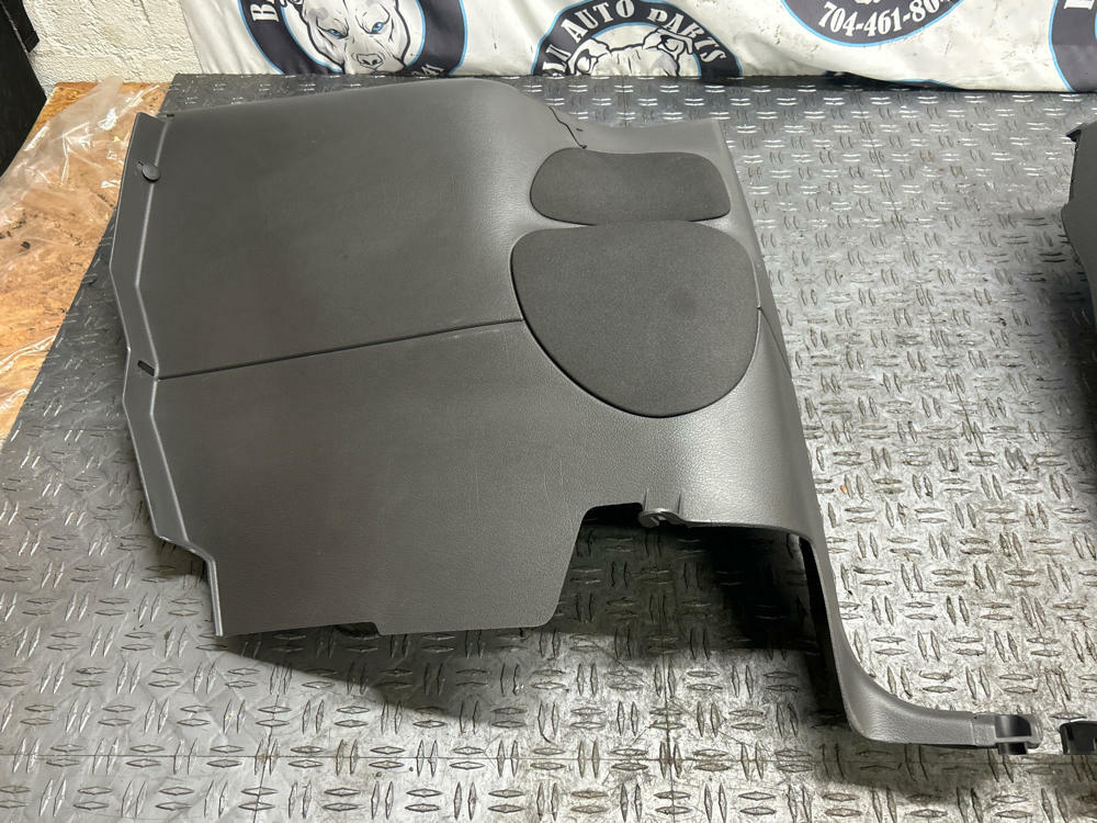 2003-04 Ford Mustang SVT Cobra Rear Quarter Plastics Dark Charcoal 318