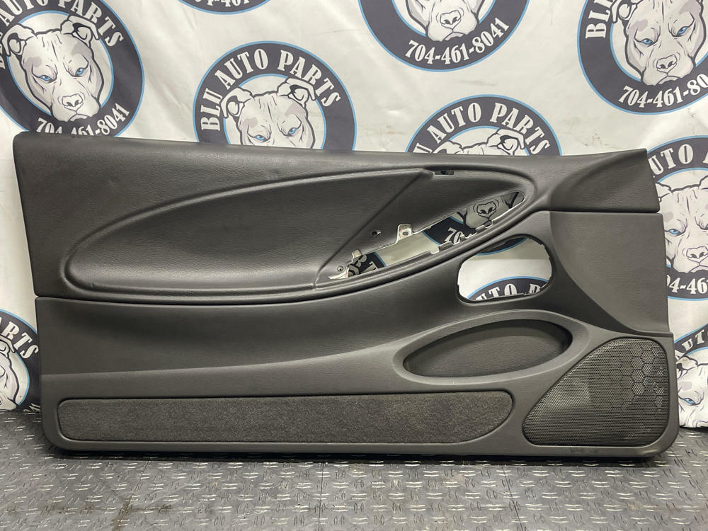 2003-04 Ford Mustang SVT Cobra OEM Dark Charcoal Door Panels Pair 318