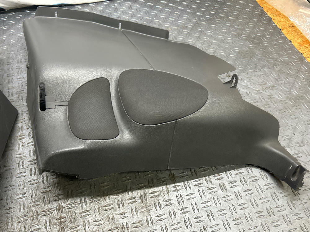 2003-04 Ford Mustang SVT Cobra Rear Quarter Plastics Dark Charcoal 318