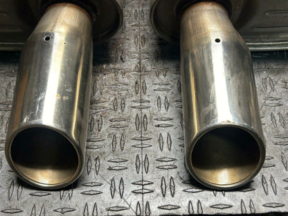 2013-14 Ford Mustang GT OEM Mufflers RH LH 32k Miles