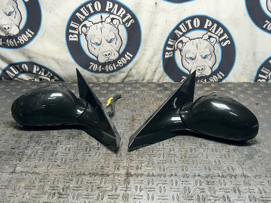 2003-04 Ford Mustang SVT Cobra Folding Mirrors Repainted UA Black 325