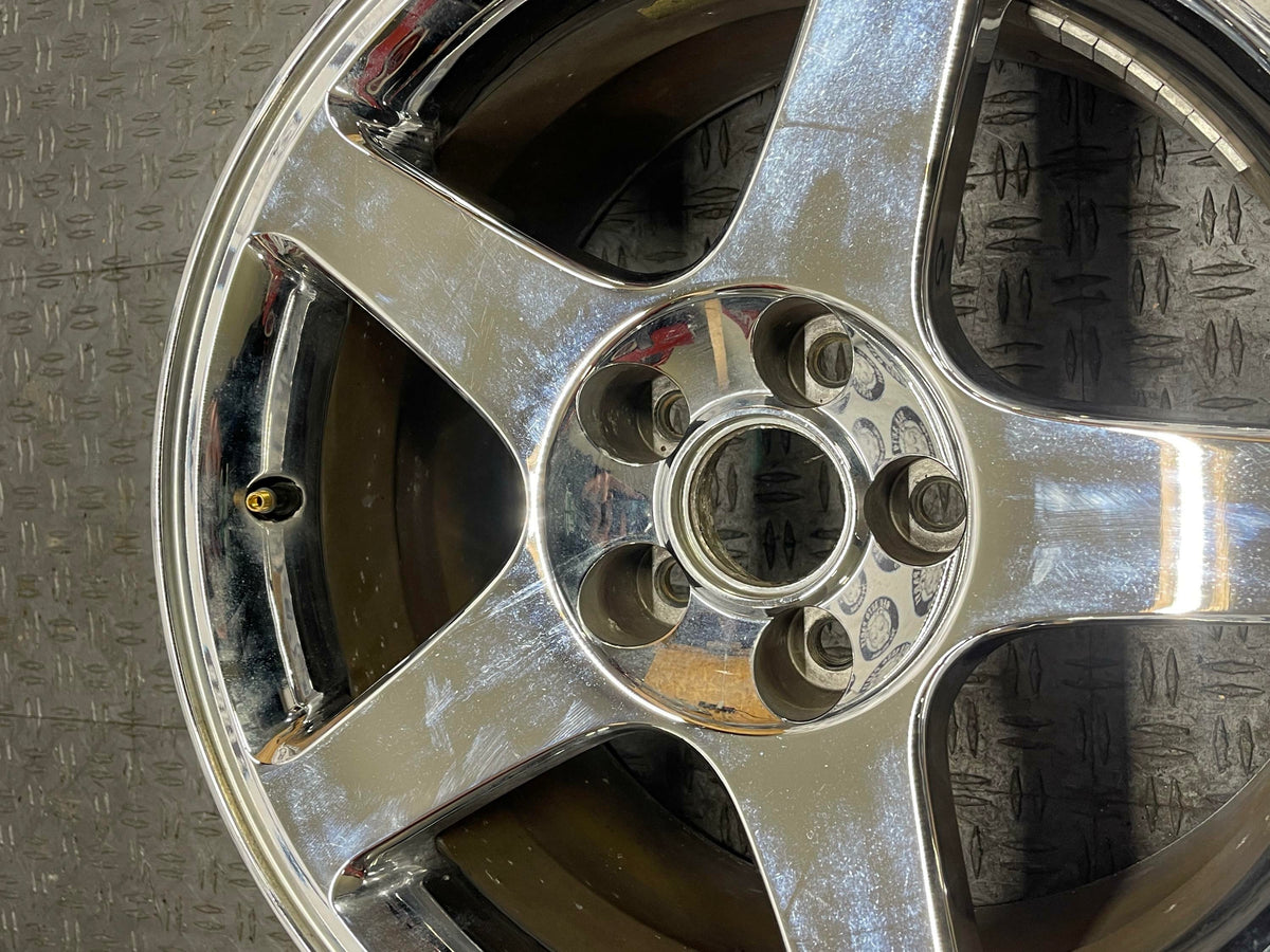 2003-04 Ford Mustang SVT Cobra OEM 17x9 Chrome Wheel 39k Miles 318