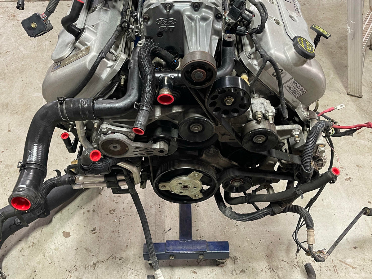 2003-04 Ford Mustang SVT Cobra Engine 133xxx Miles 9 Thread Heads READ DESC 325