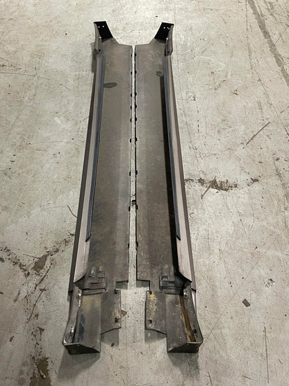 1999-04 Ford Mustang Skirts Pair LH RH Mineral Gray Paint Code TK 302