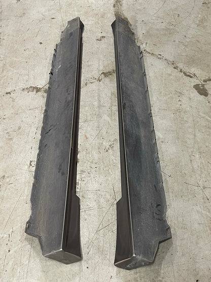 1999-04 Ford Mustang Skirts Pair LH RH Mineral Gray Paint Code TK 302