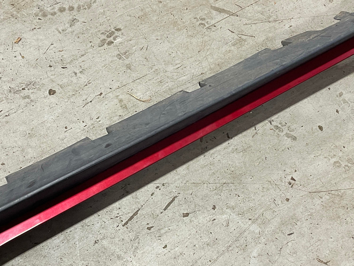 2015-23 Ford Mustang Driver LH Rocker Side Skirt Ruby Red Paint Code RR 319
