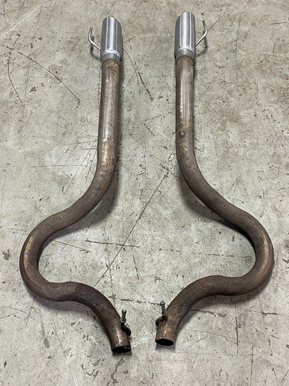 1999-04 Ford Mustang GT TailPipes w/ Tips- FOR SOLID REAR AXLE 298