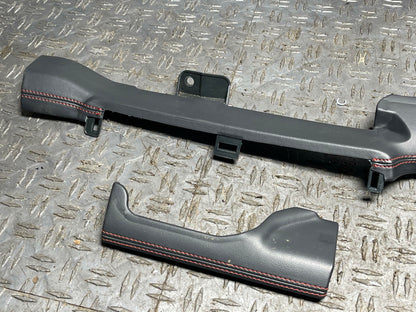 2024+ Ford Mustang Premium Dash Trim Pad LH RH Red Stitching 17k Miles 303