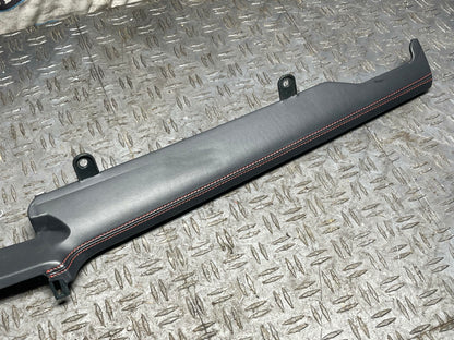 2024+ Ford Mustang Premium Dash Trim Pad LH RH Red Stitching 17k Miles 303