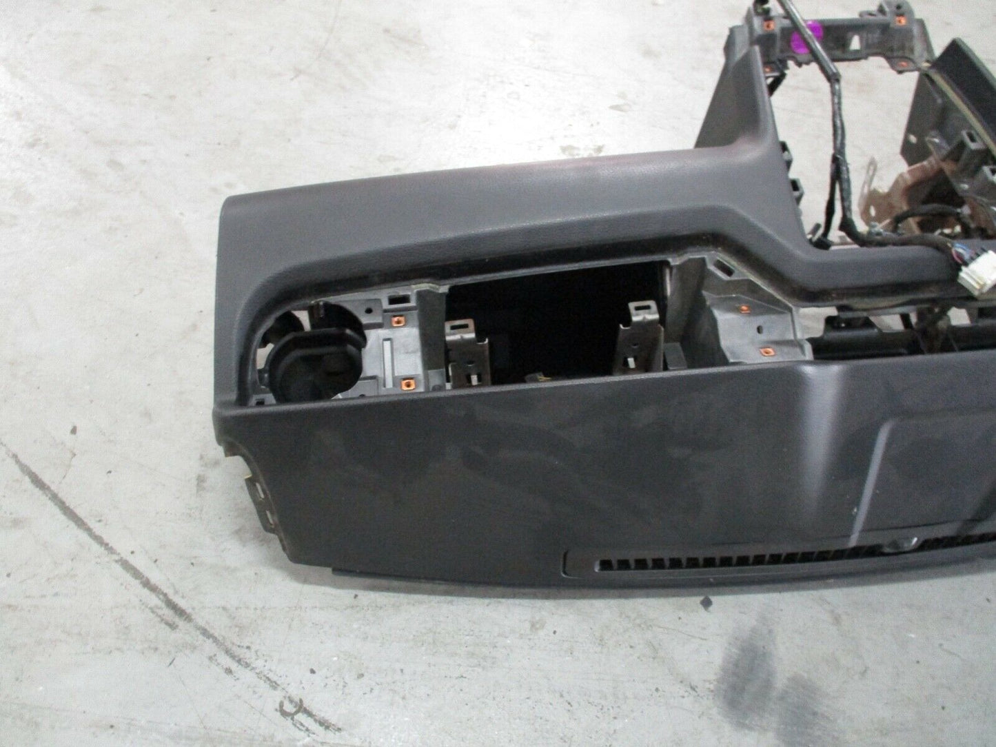 2014 Ford Mustang GT Manual Base Charcoal Black Dash Shell and Wiring 078