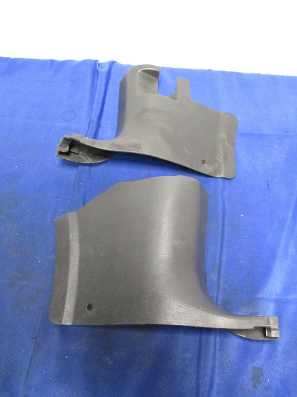1999-04 Ford Mustang Dark Charcoal Kick Panels ECU Cover Left Right Pair 085