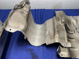 2003-06 Mercedes Benz W211 E55 AMG Exhaust Heat Shields OEM 099