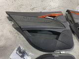 2003-06 Mercedes Benz W211 E55 Door Panel Set Charcoal and Woodgrain 099