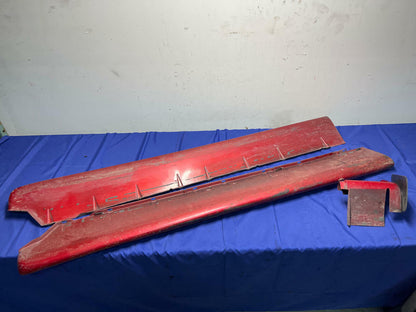 1996-98 Ford Mustang SVT Cobra Side Skirts, Missing Driver Extension 120
