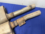 1994-95 Ford Mustang SVT Cobra Flowmaster Mufflers with Dumps 121