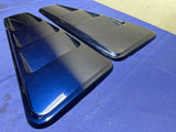 2005-14 Ford Mustang Kona Blue Roush Quarter Window Louvers 123